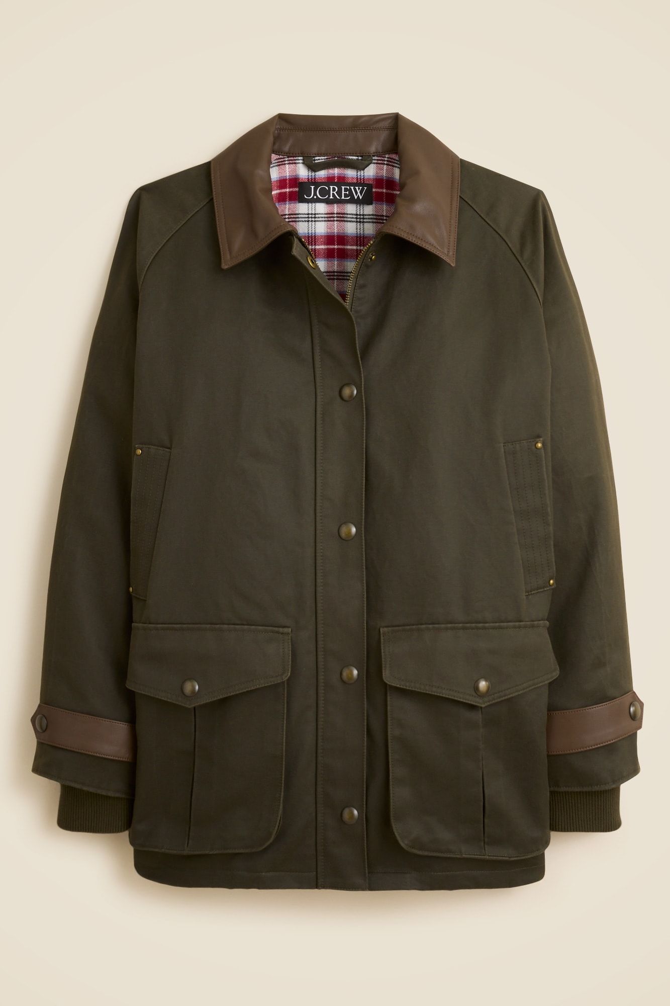 Broken-In Barn Jacket&amp;trade; With Faux-Leather Collar