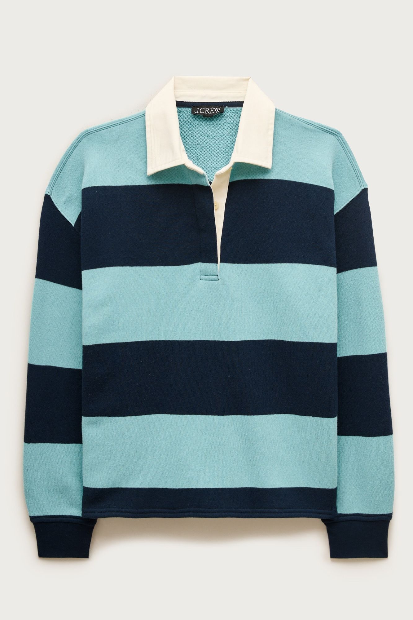 Heritage Terry Relaxed Rugby Sweatshirt