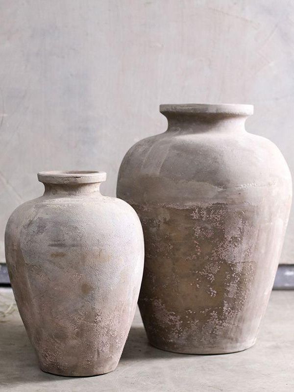 Affiti Clay Tapered Pot - Small