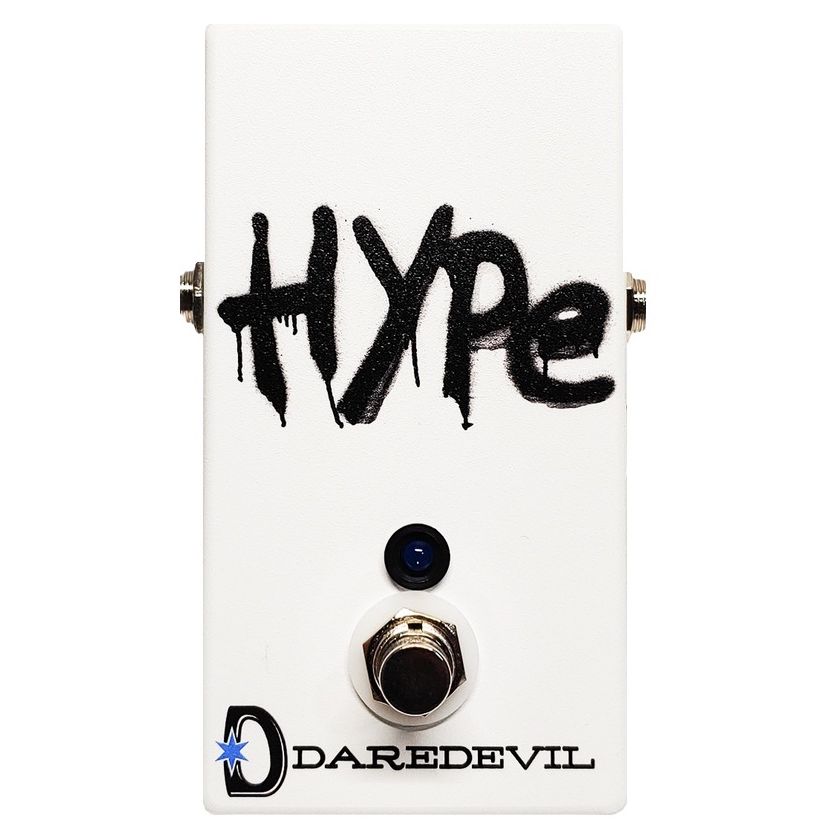 Daredevil's control-less Hype boost pedal is “big and nasty in the