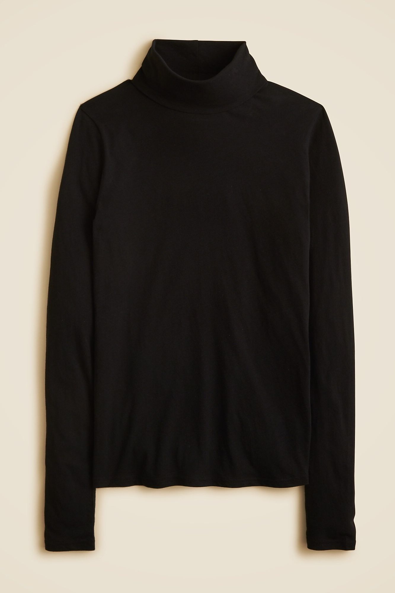 J.Crew, Feather Jersey Turtleneck