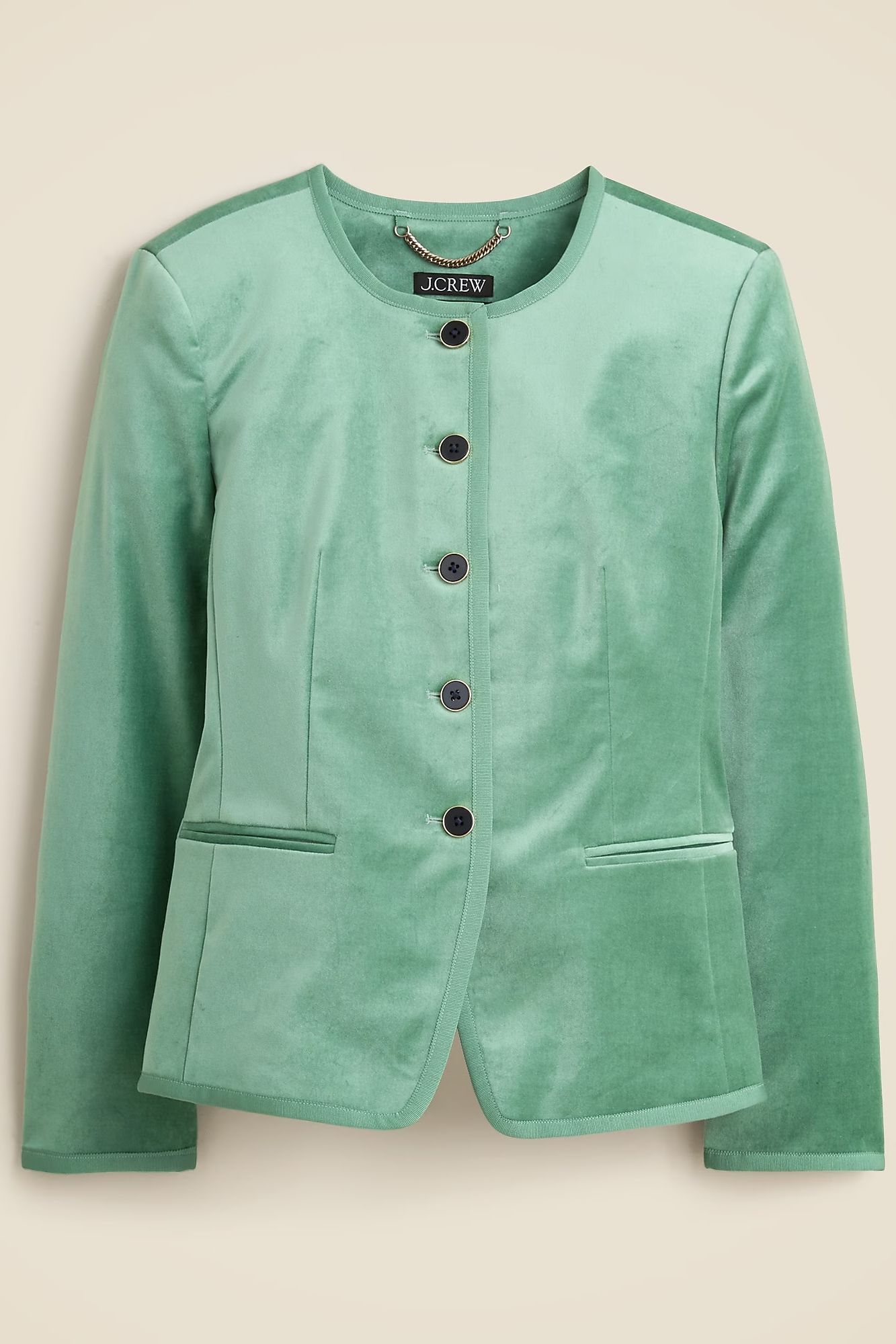 J.Crew Cora lady jacket in velvet