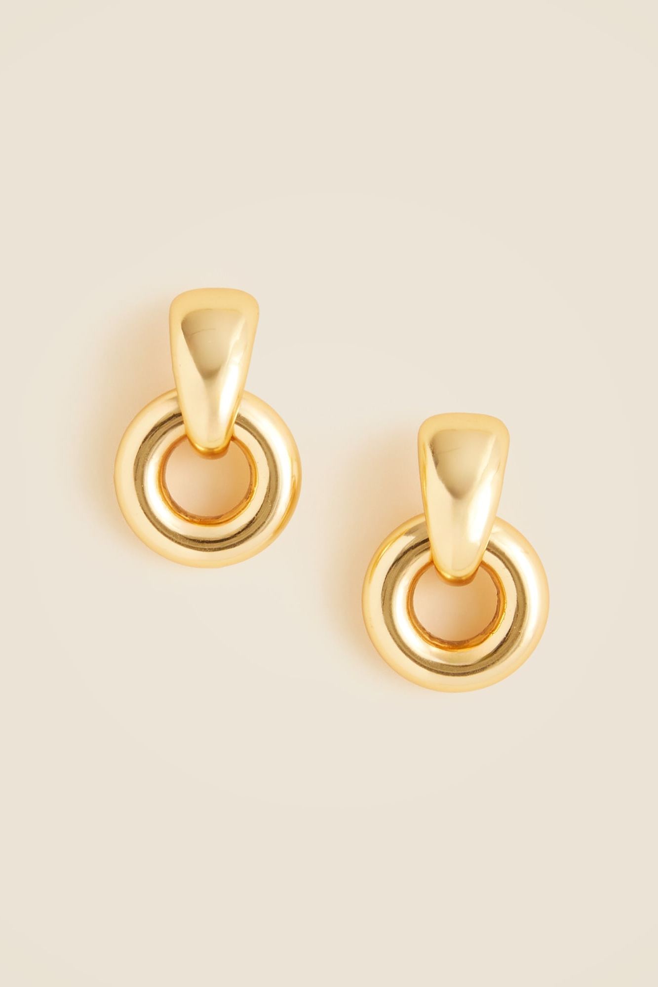 Small Door Knocker Earrings