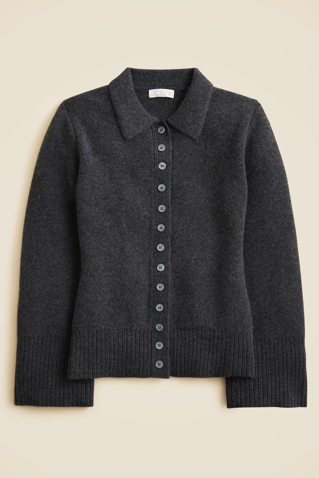 Milano-Stitch Cinched-Waist Cardigan