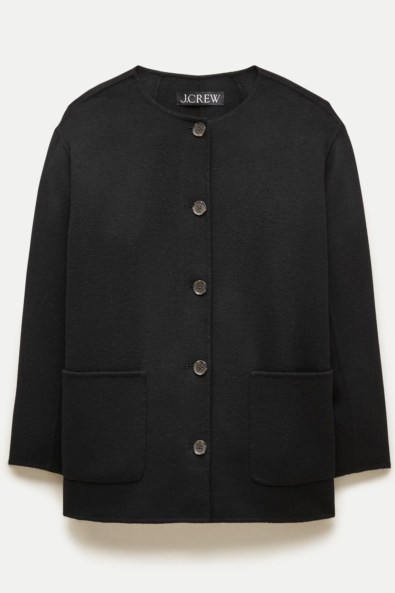 Bianca Coat in Drapey Wool Blend