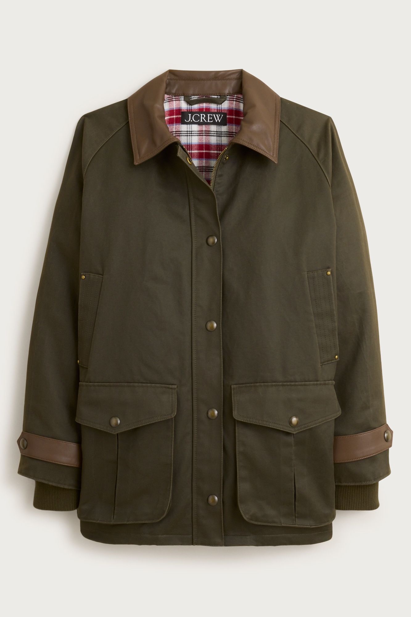 Broken-In Barn Jacket&amp;trade; With Faux-Leather Collar