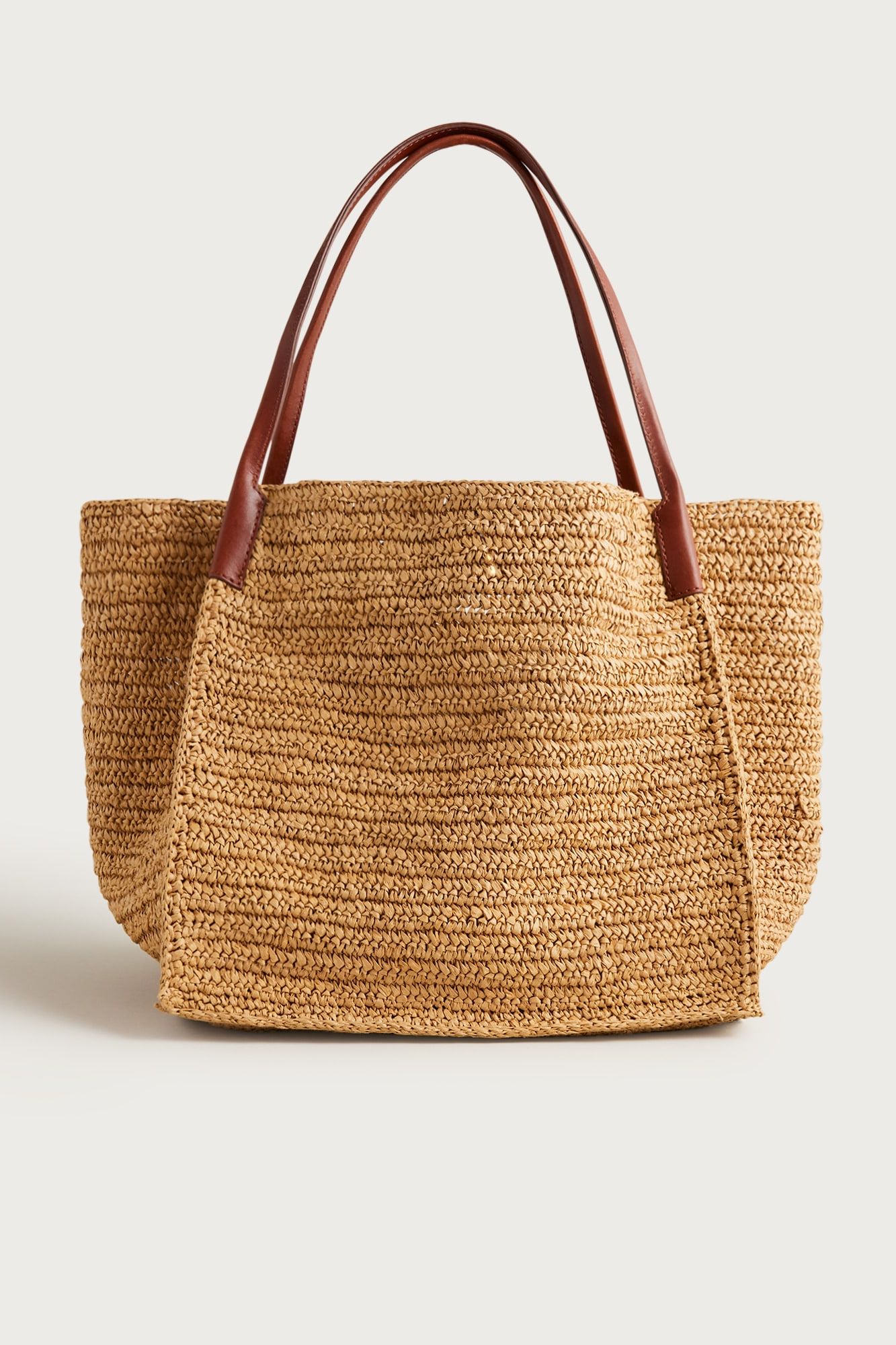 Large Handknotted Packable Tote Bag