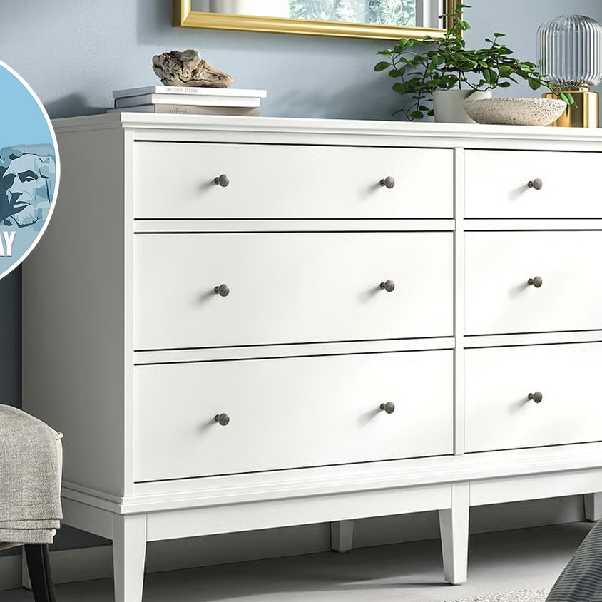 six drawer ikea dresser TONSTAD 6-drawer dresser