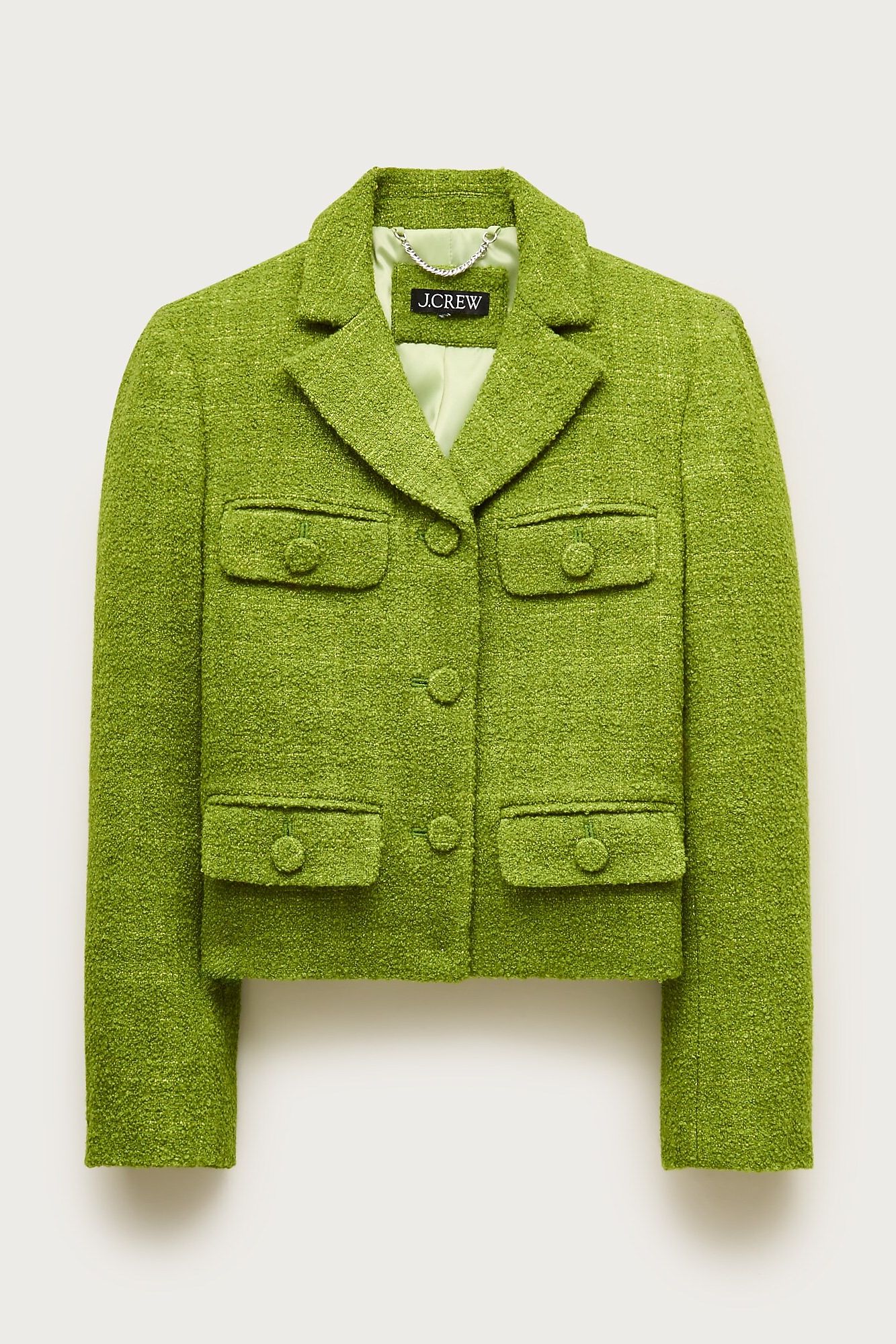 J.Crew, Lenore Lady Blazer in Boucl&eacute; Tweed