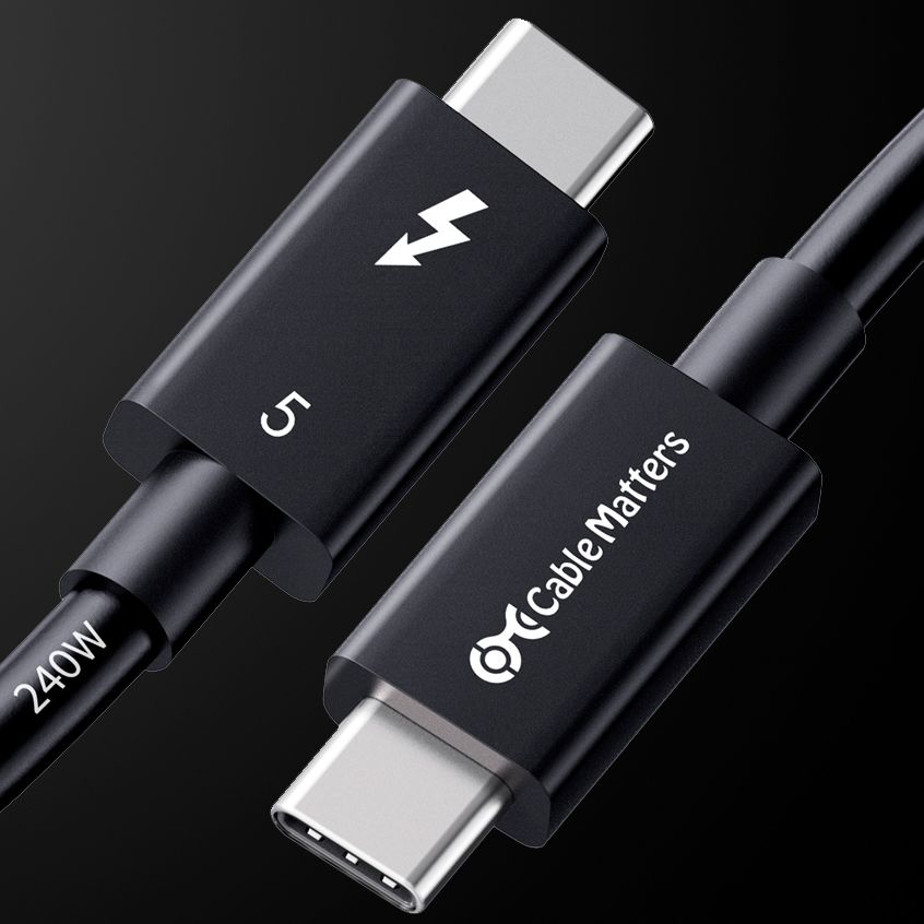 World's first Thunderbolt 5 cable launched, 120 Gbps and 240W