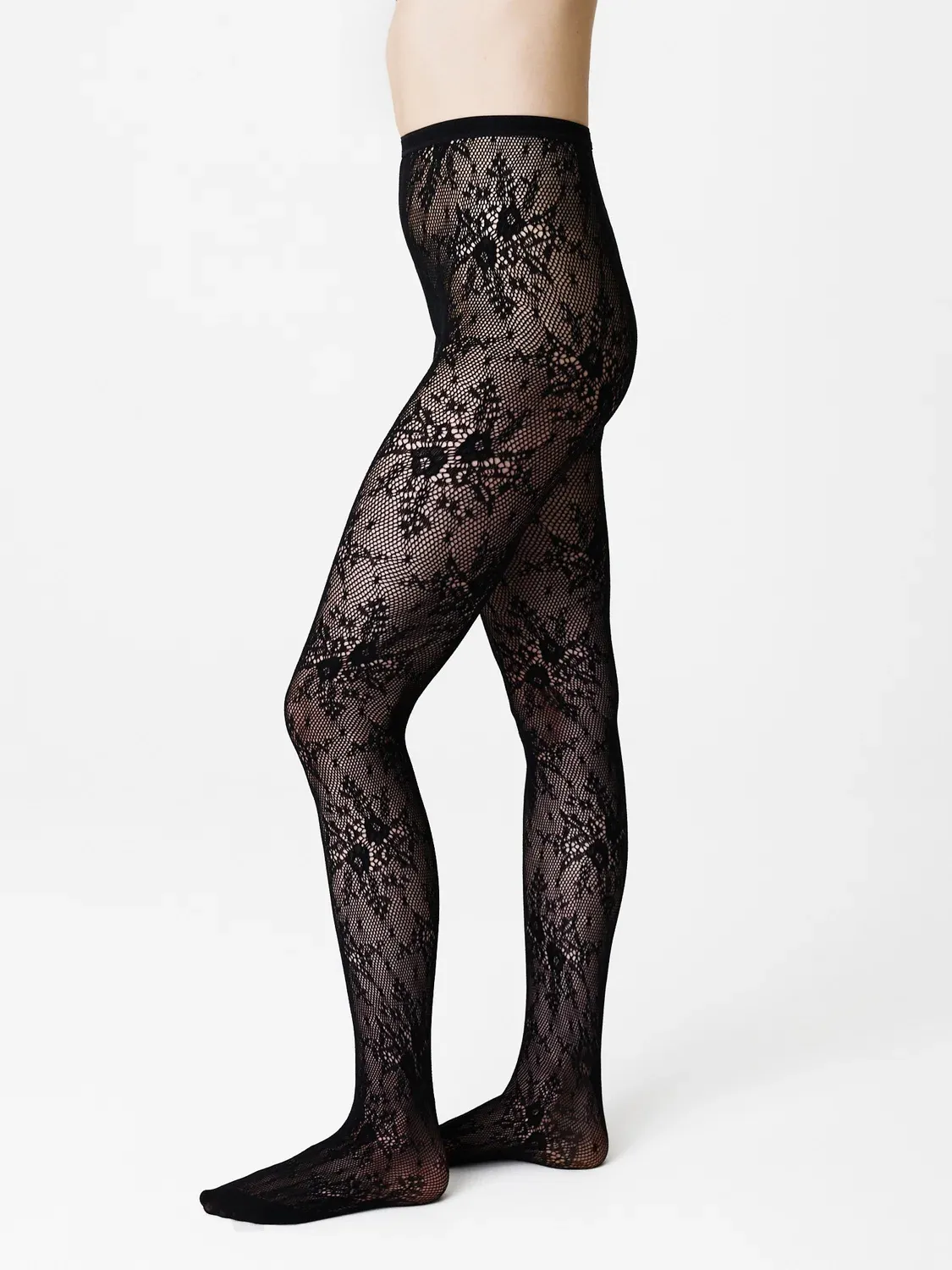 Swedish Stockings, Rosa Lace Tights
