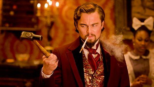 First Look At Leonardo DiCaprio In Sixties Orange For Quentin
