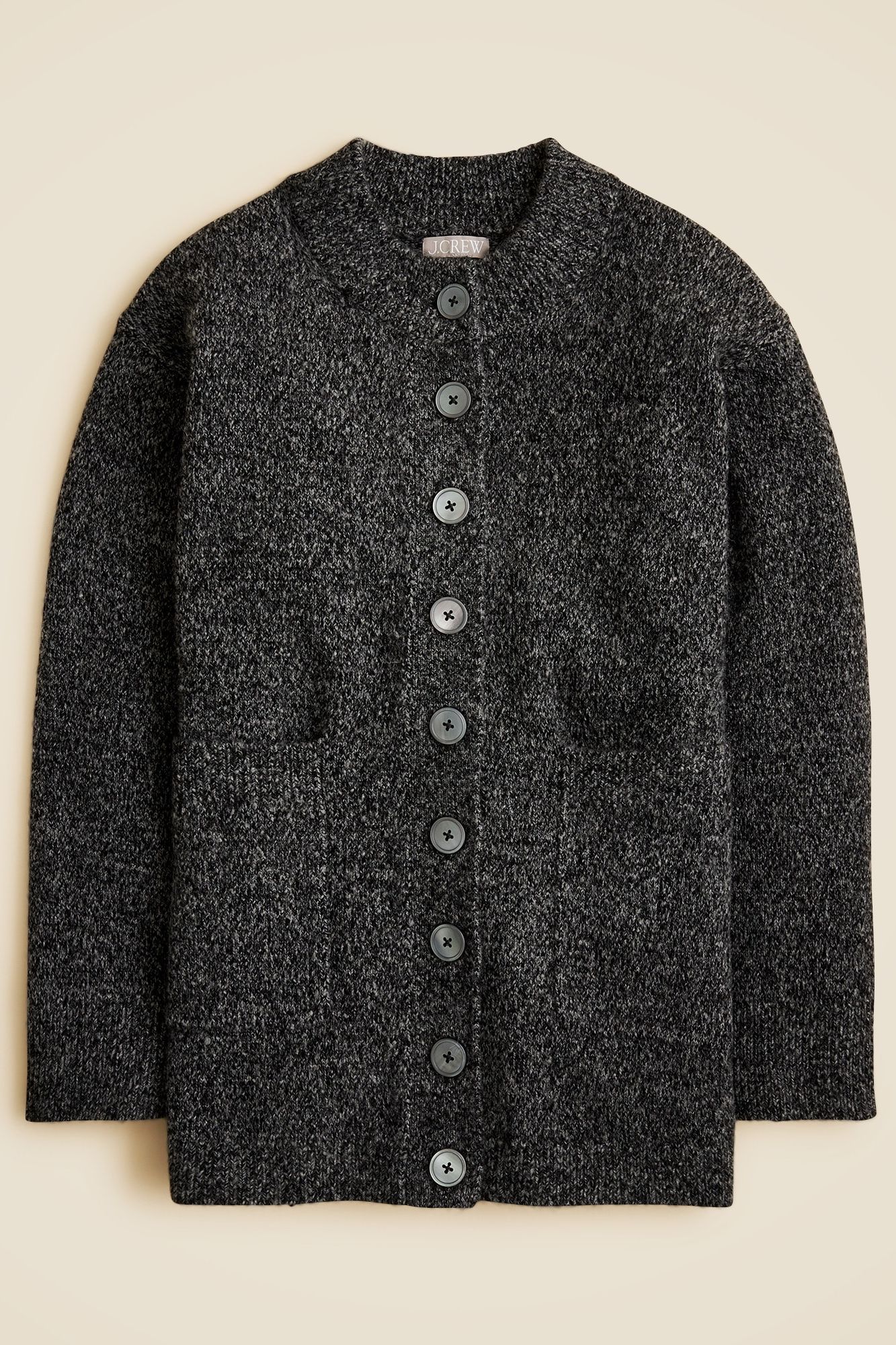 Relaxed Milano-Stitch Cardigan