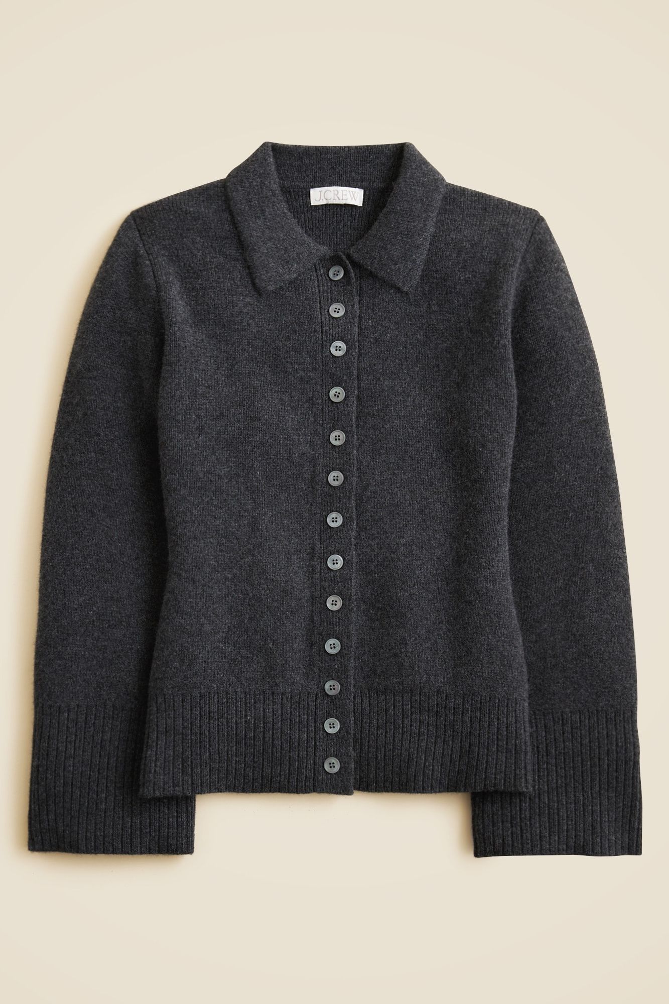 Milano-Stitch Cinched-Waist Cardigan