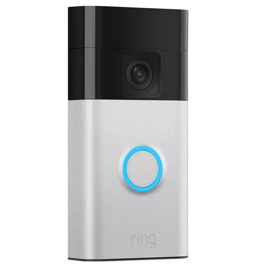 Ring, Ring Battery Video Doorbell - Satin Nickel