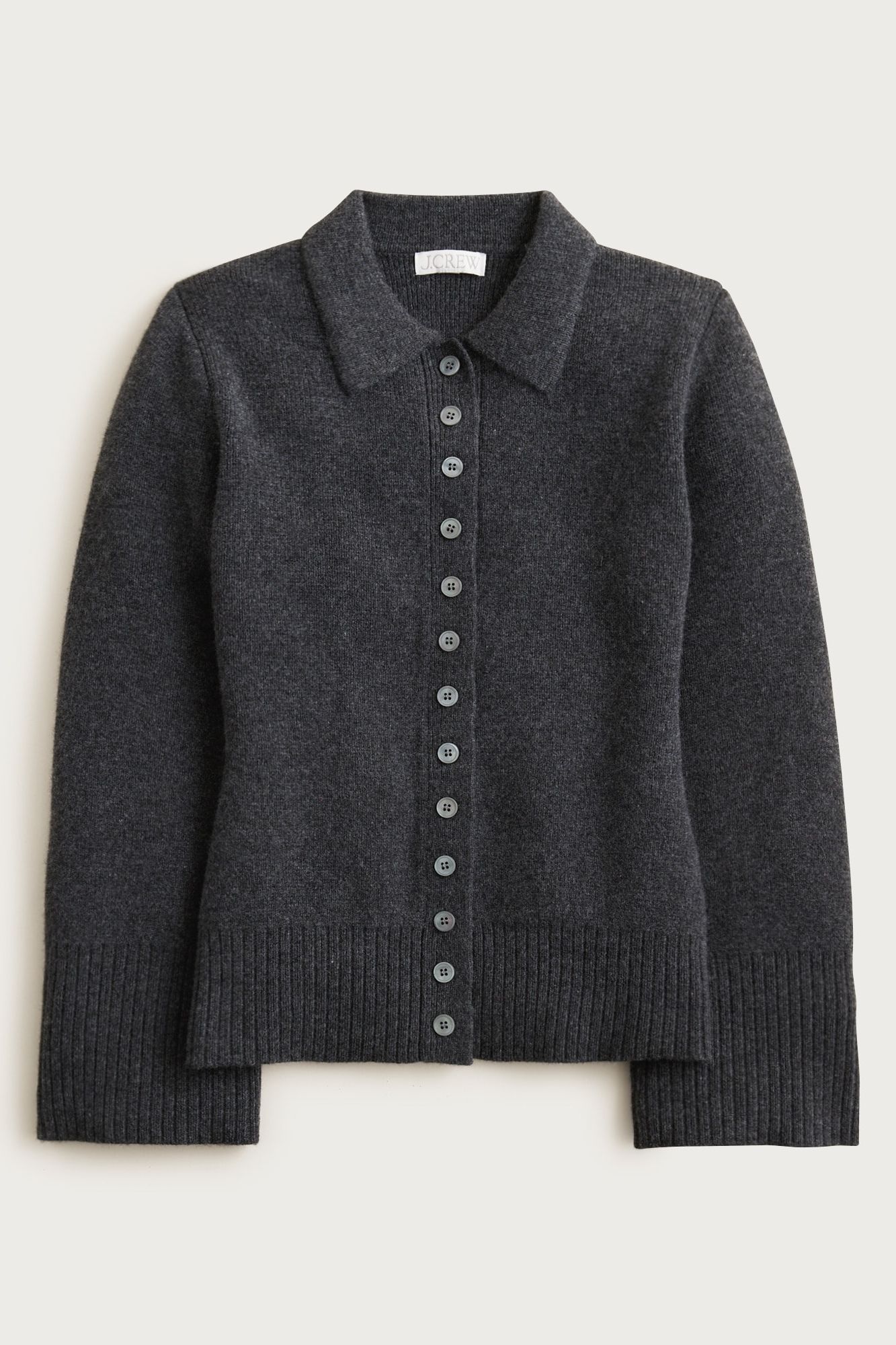 Milano-Stitch Cinched-Waist Cardigan