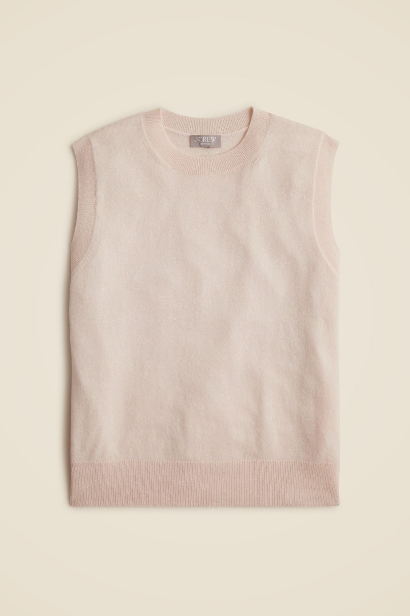 Cashmere Relaxed Sweater-Vest