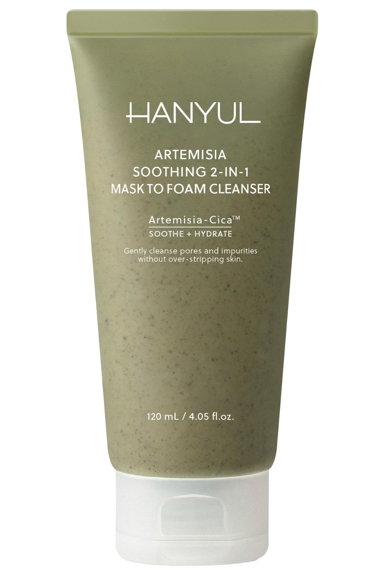 Artemisia Soothing 2-In-1 Mask to Foam Cleanser With Hyaluronic Acid + Bha