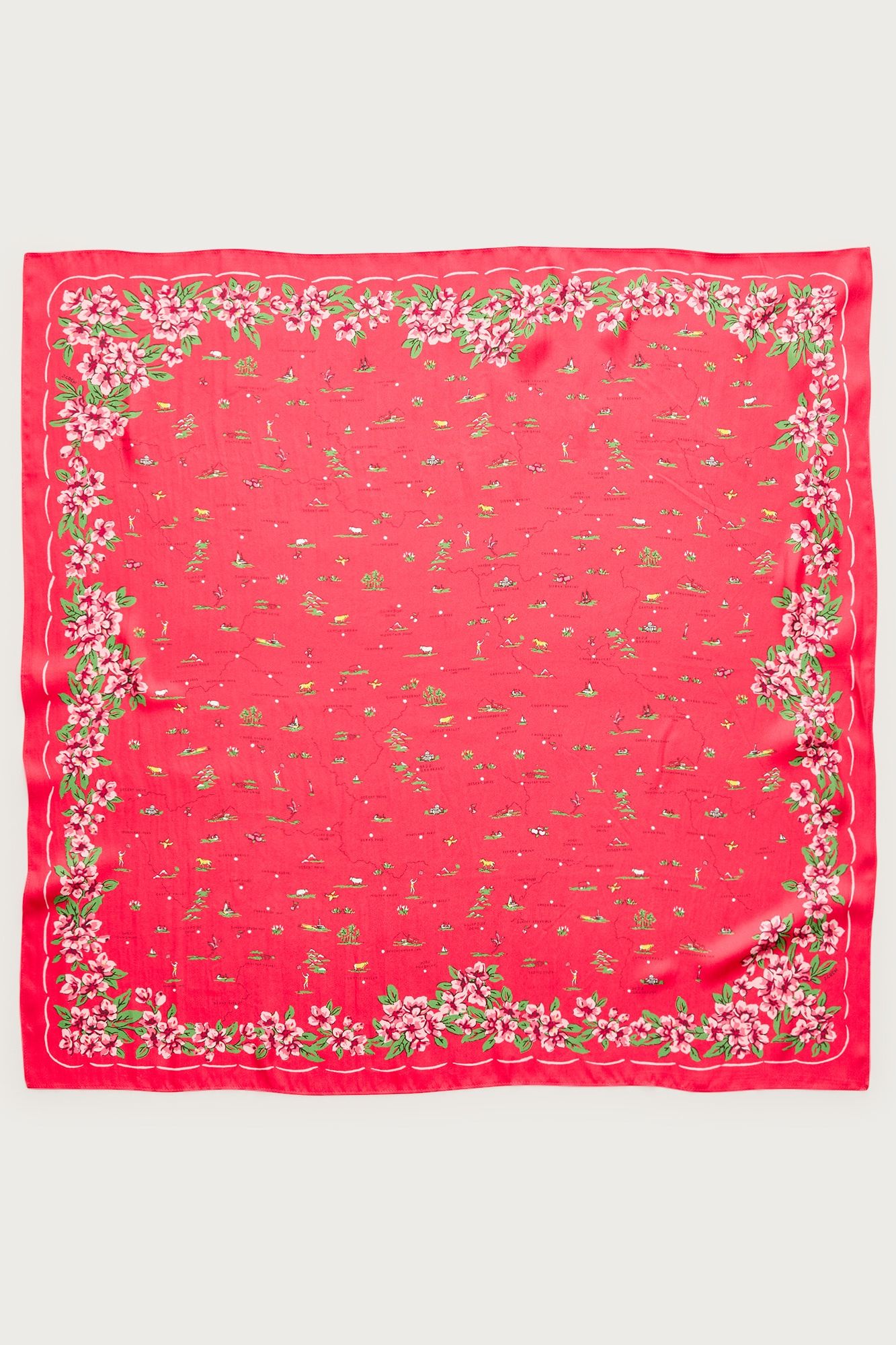 Oversized Silk Bandana