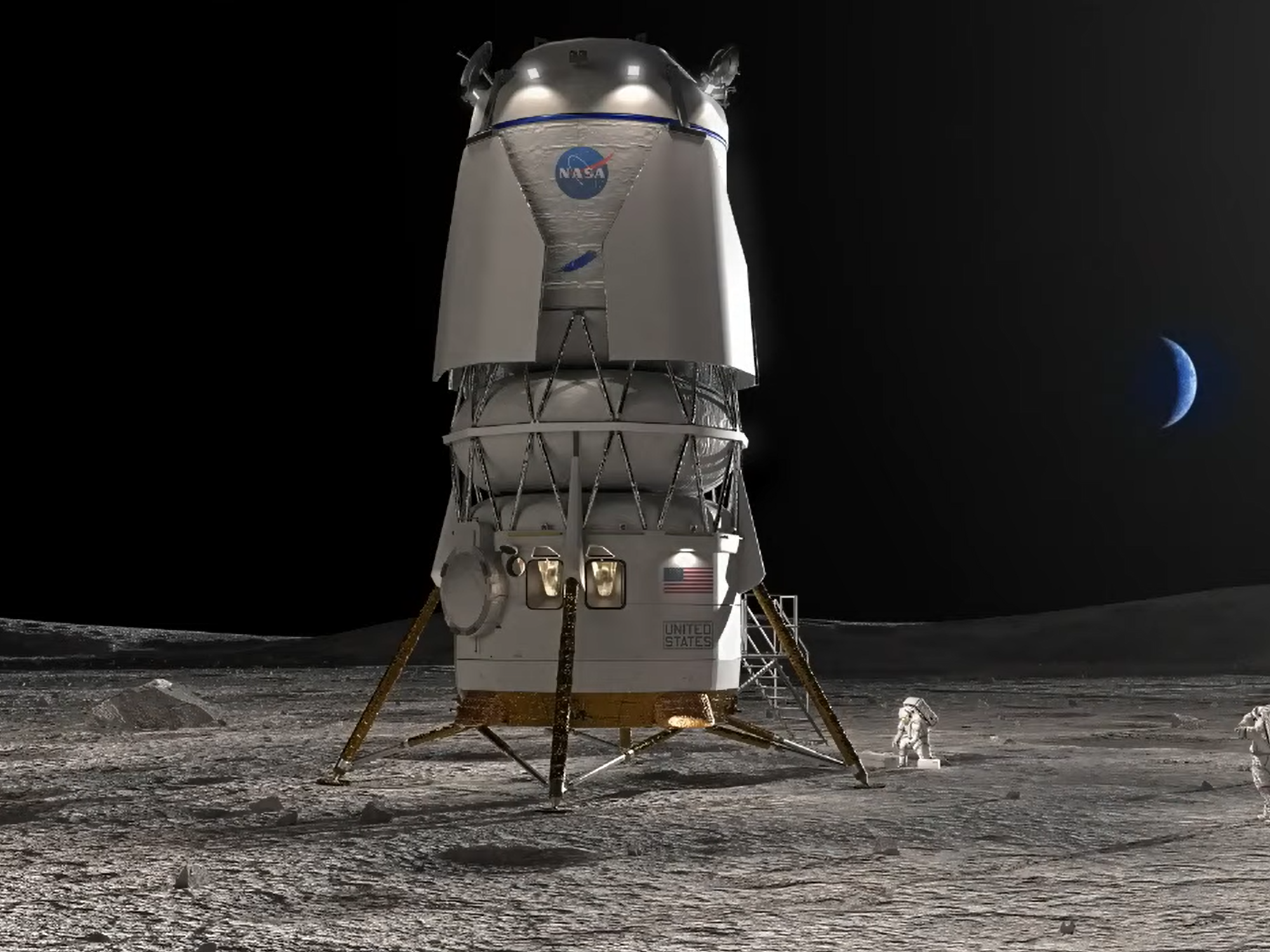 AVALON U5 MOON Hi-LANDER’s SUTHERLAND Blue Moon | Blue Origin