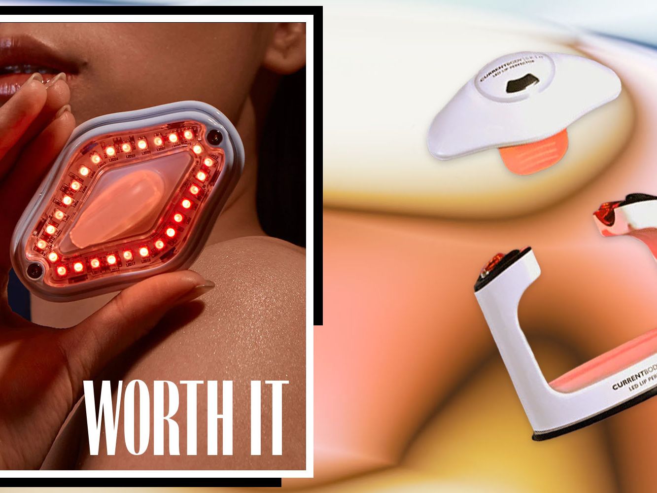 ボディ・フェイスケア CURRENTBODY LED LIP PERFECTOR LED Lip Mask | Lip Wrinkle & Volume Device | CurrentBody Skin