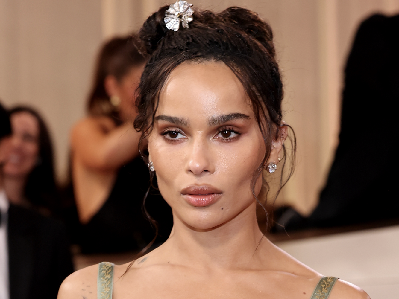 Zo Kravitz Goes for Boudoir-Inspired Saint Laurent at the 2026 Golden Globes | Marie Claire Zo Kravitz Goes for Boudoir-Inspired Saint Laurent at the 2026 Golden Globes | Marie Claire