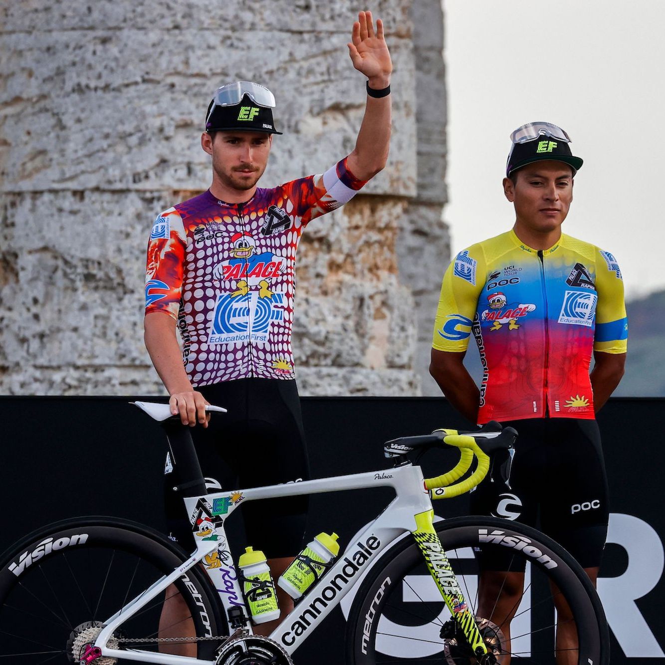 EF Pro Cycling unveil new Rapha and Palace Skateboards kit for