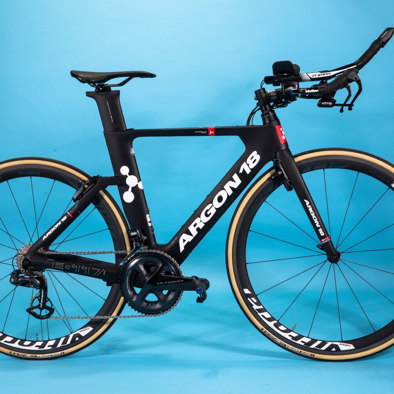 ARGON 18 E-112 105 11 トライアスロン・TTバイク ブラック