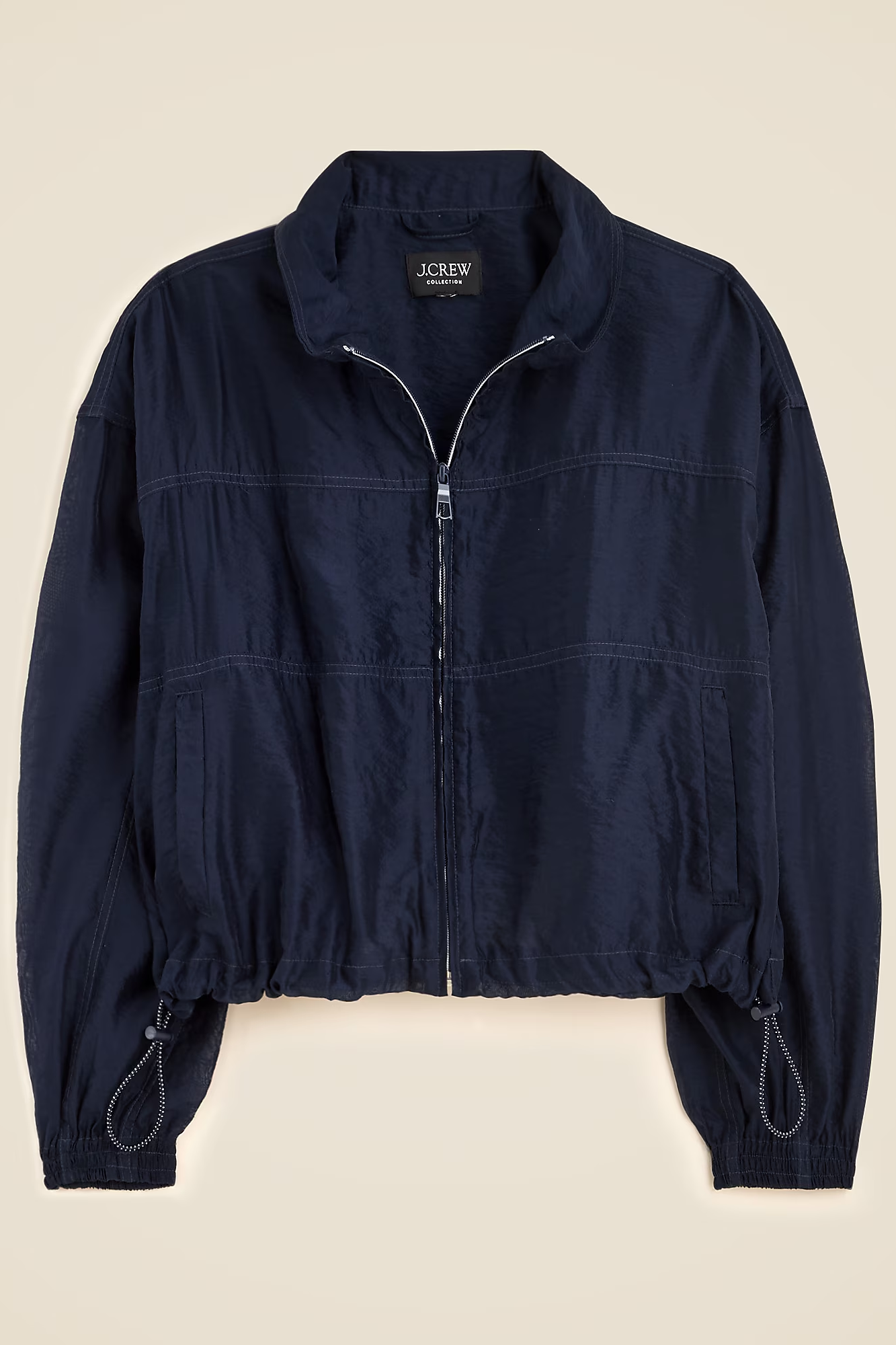 J.Crew navy windbreaker