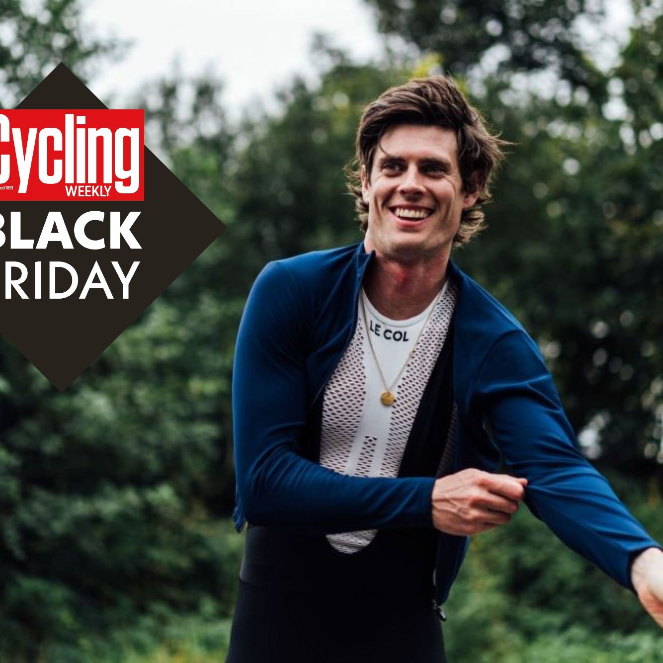 I wear my Le Col Pro Aqua Zero long sleeve jersey on every winter