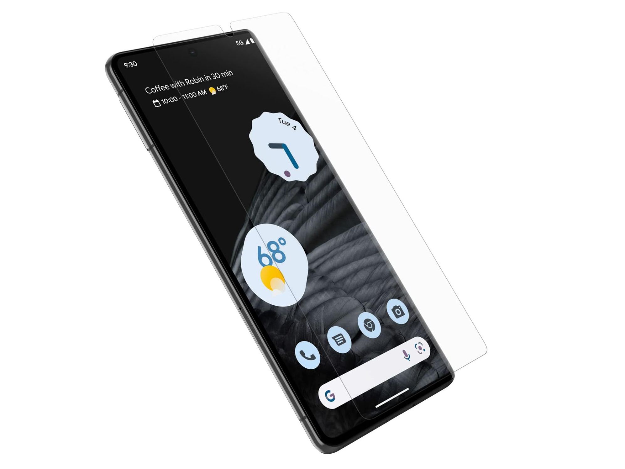 Film Protecteur Full Cover Mat Pour Google Pixel 7 Pro - Anti-reflets Et Anti-empreintes - Neuf