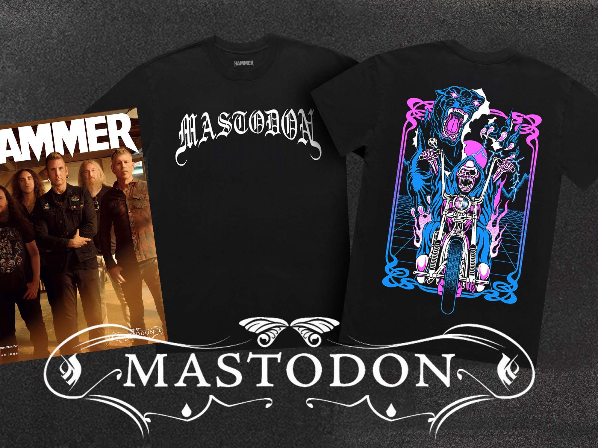 Mastodon fans! Get a t-shirt unavailable in the shops and an