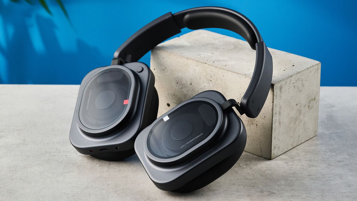 A pair of Nothing Headphone (1) Pro over-ear headphones
