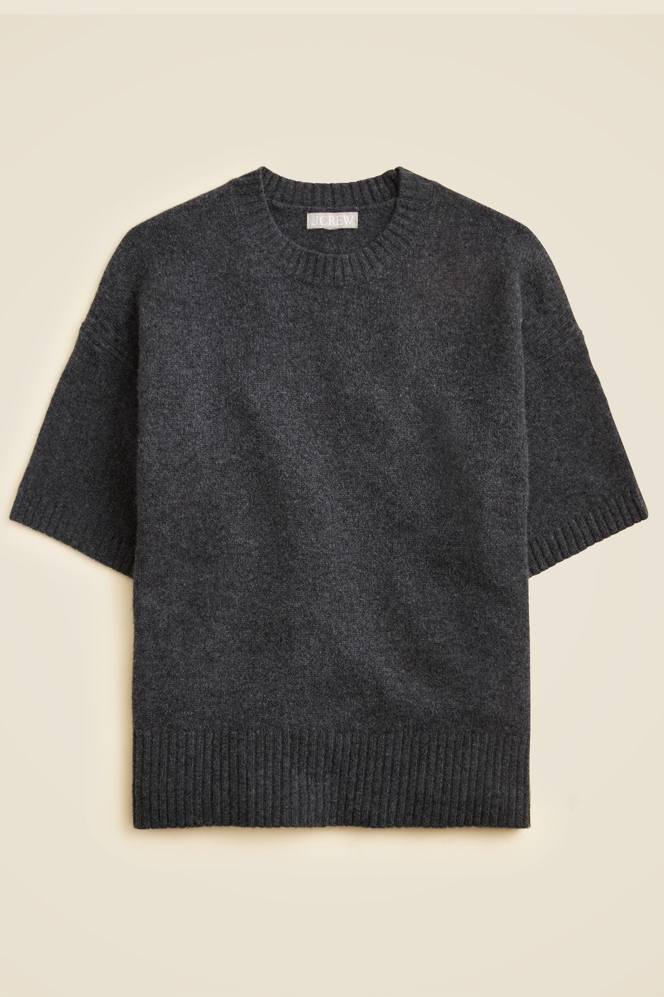 Oversized Sweater-Tee in Vintage Wool