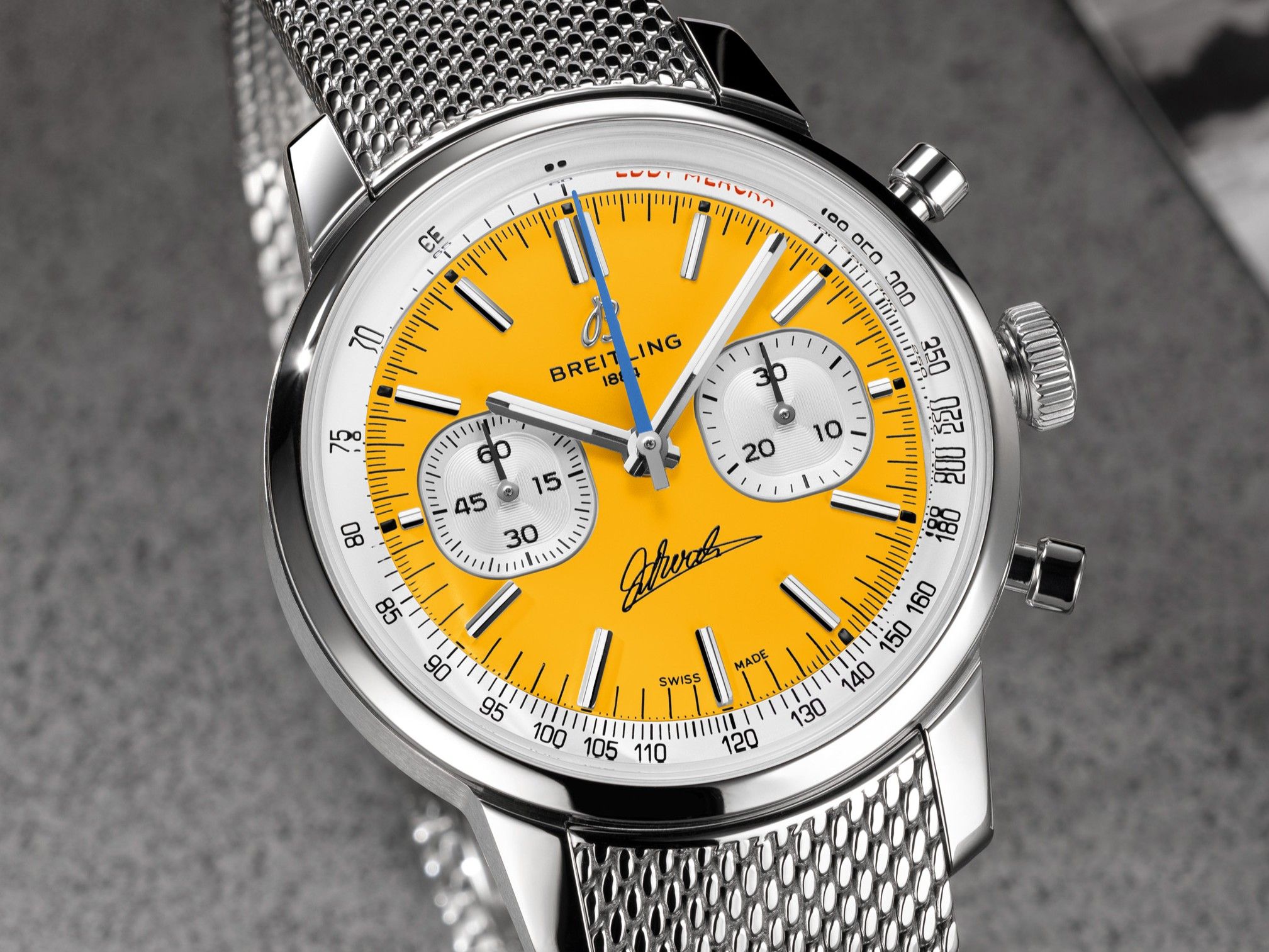 Breitling's new chronograph is made to celebrate an unexpected