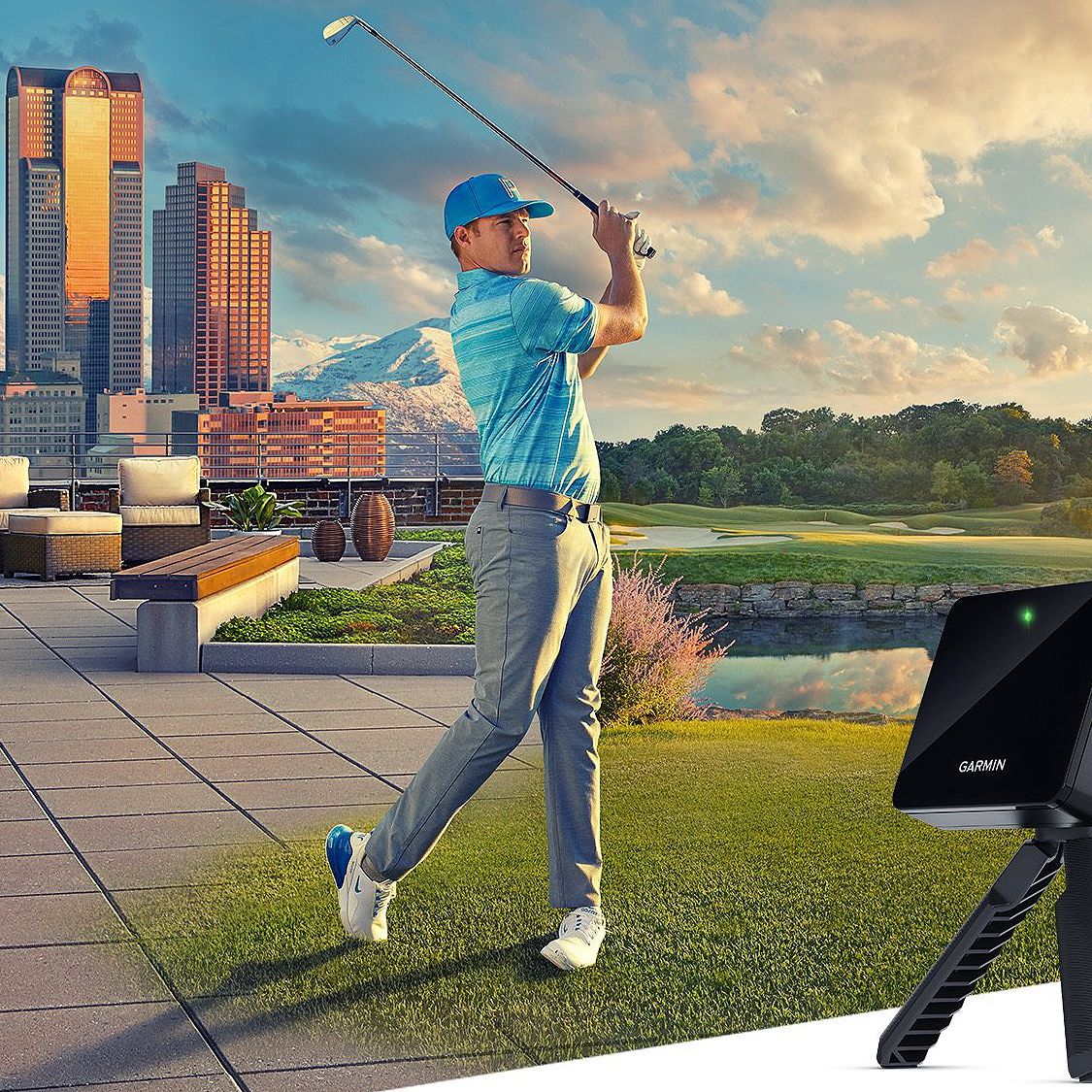 Garmin Approach R10 is a virtual coach AND golf course and we want