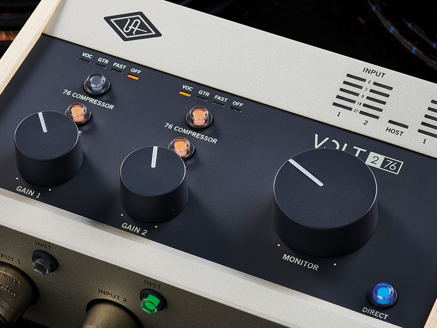 VOLTI 76 オーディオインターフェース Universal Audio Volt 76 series review | MusicRadar