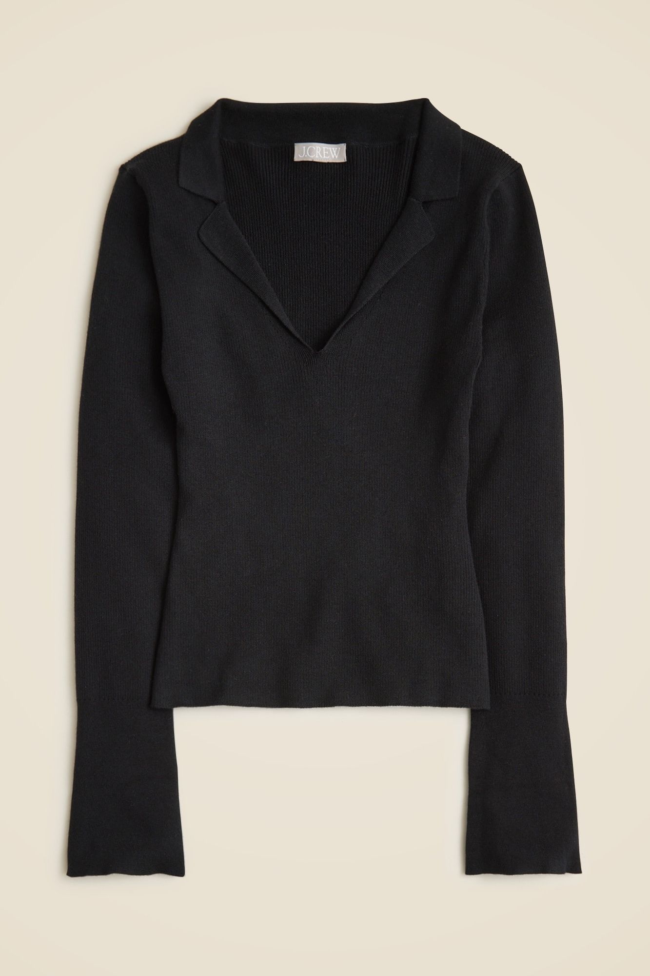 Fitted Pullover Sweater in Tencel™ Lyocell Blend