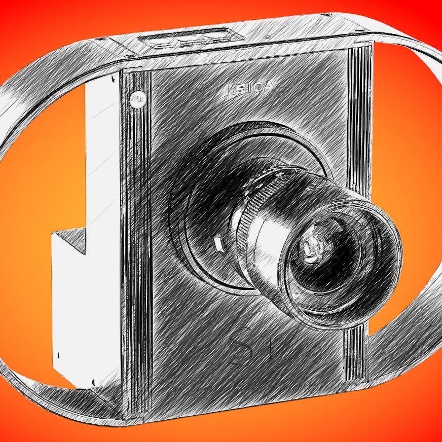 趣味 LEICA FOTO GRAFIE ENGLISH EDITION 30 years ago, this monster futuristic Leica camera shot digital