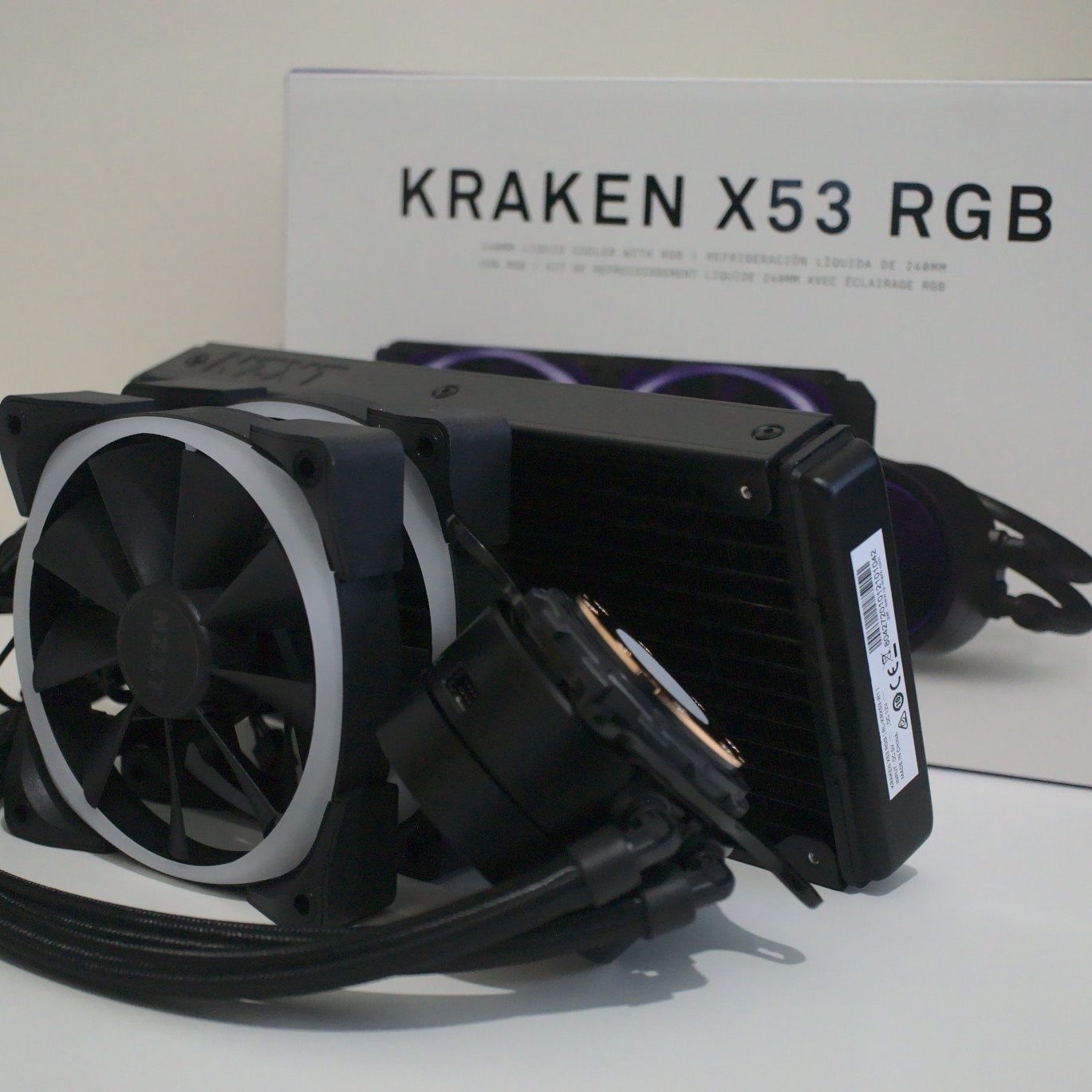 凪*様 NZXT Kraken X53 NZXT Kraken X53 240mm - RL-KRX53-01 - AIO RGB CPU Liquid