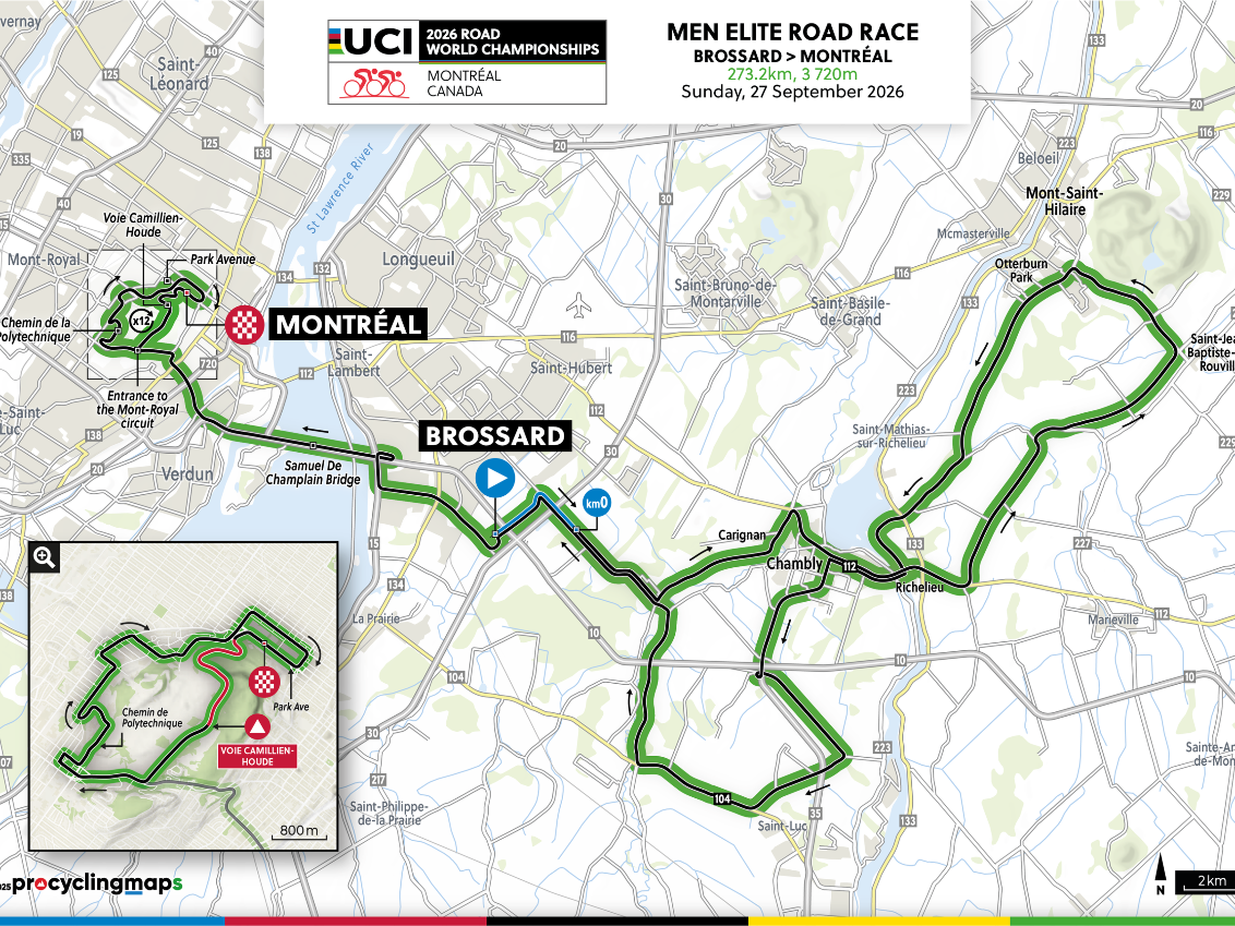 2026 UCI Road World Championships routes | Cyclingnews