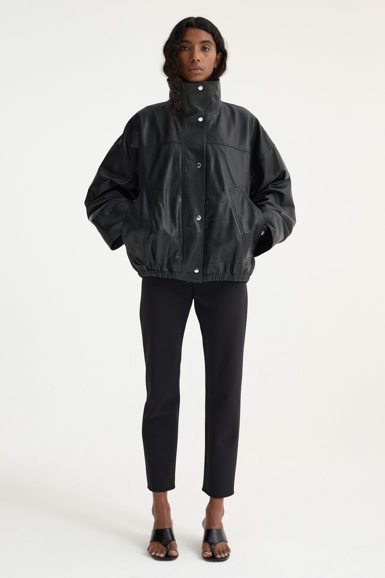 Reinvented Leather Jacket | Black