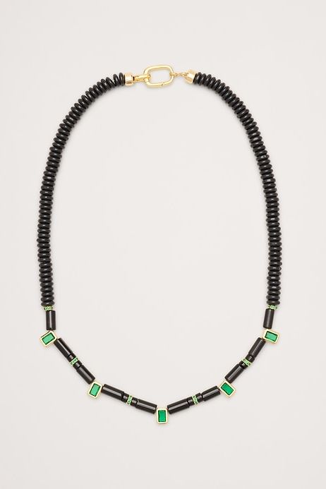 Noir Necklace by Martha Calvo