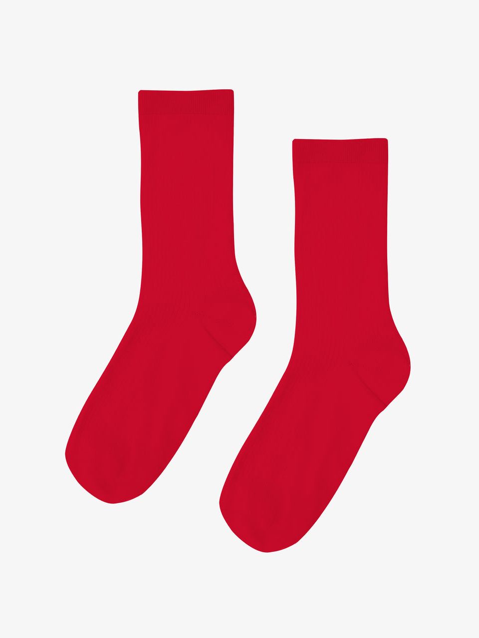 Women Classic Organic Sock - Scarlet Red
