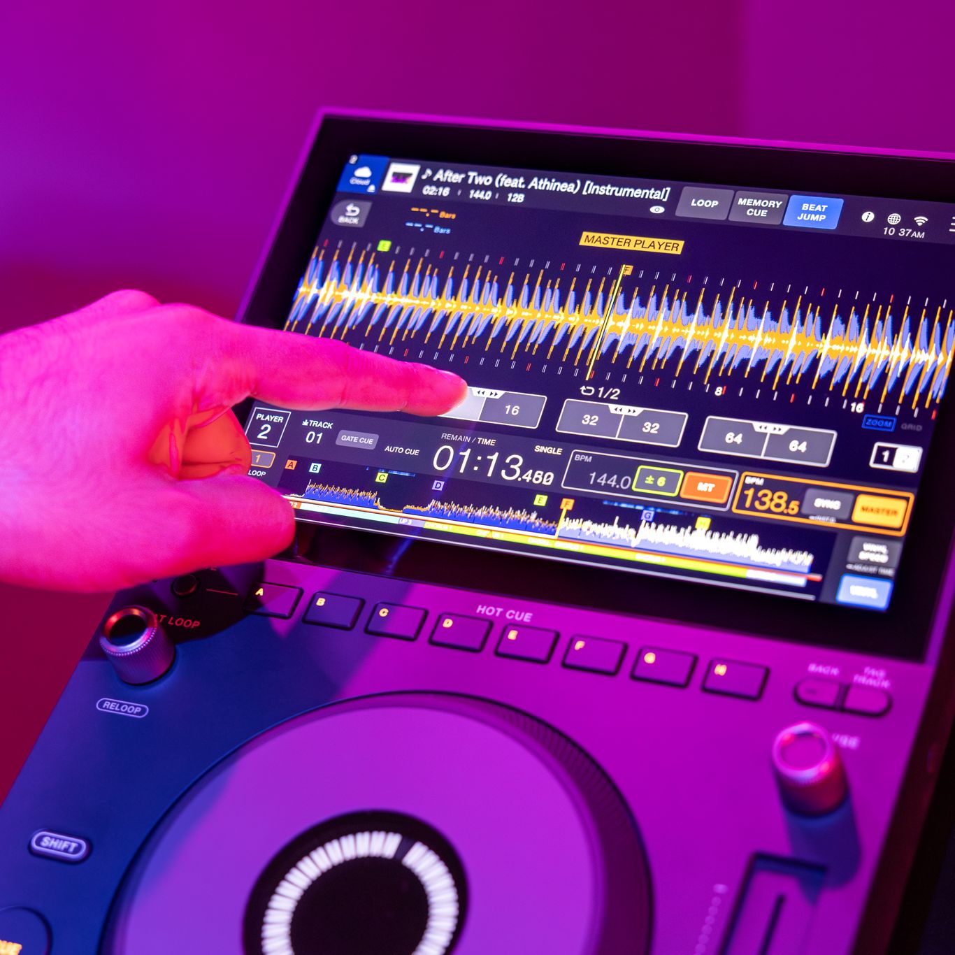 AlphaTheta's CDJ-1500X is a WiFi equipped DJ player that lets your