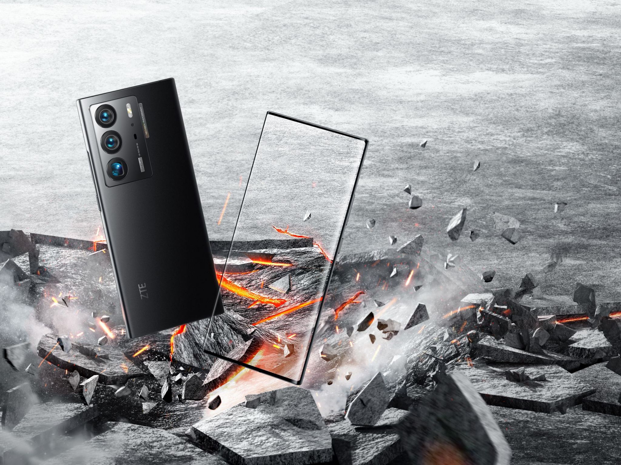The ZTE Axon 40 Ultra brings its improved Under-Display Camera to