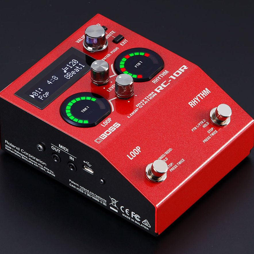 Summer NAMM 2019: Boss Announces New RC-10R Rhythm Loop Station