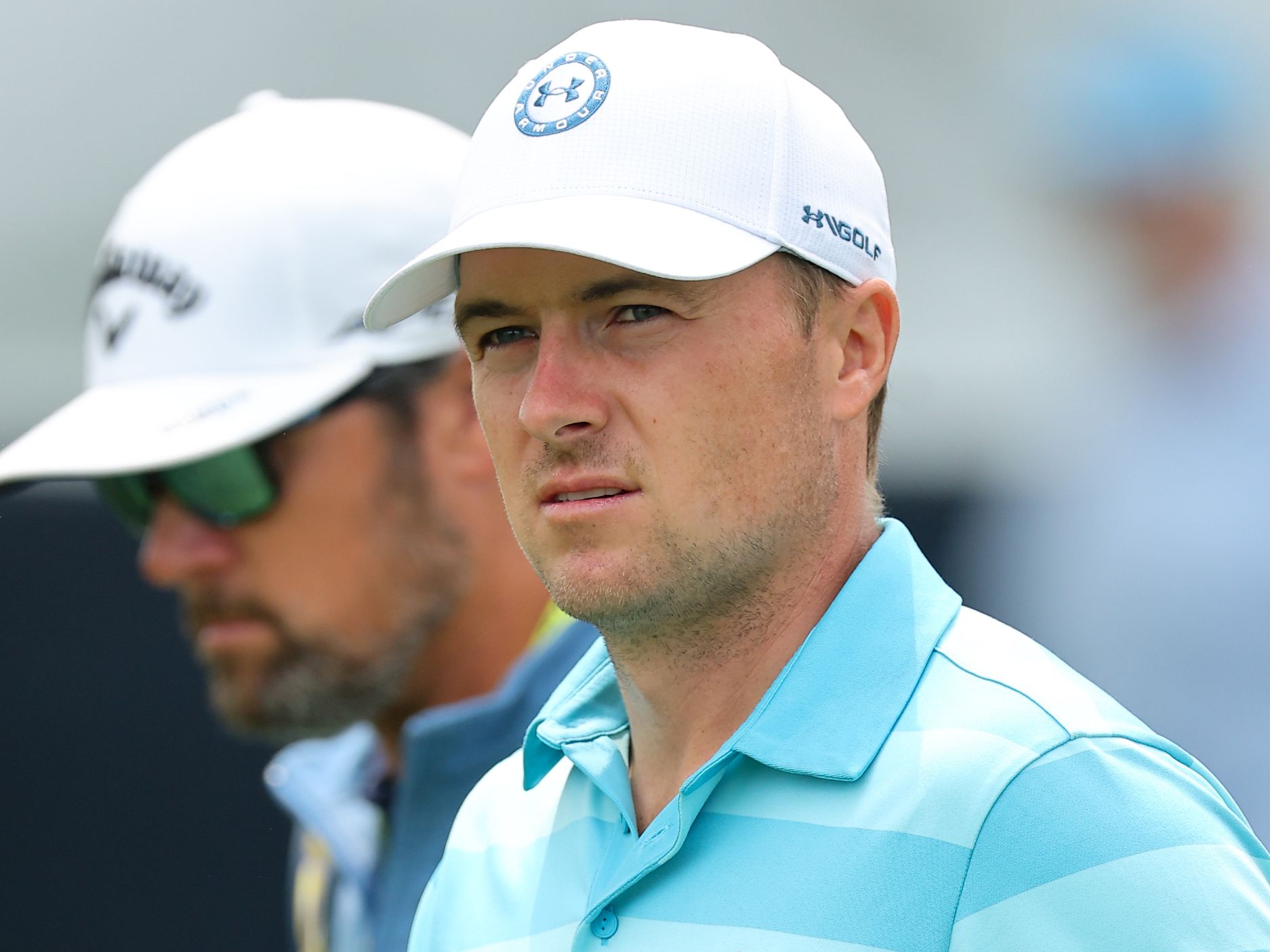 Jordan Spieth Arrives At Oak Hill For Grand Slam Attempt After