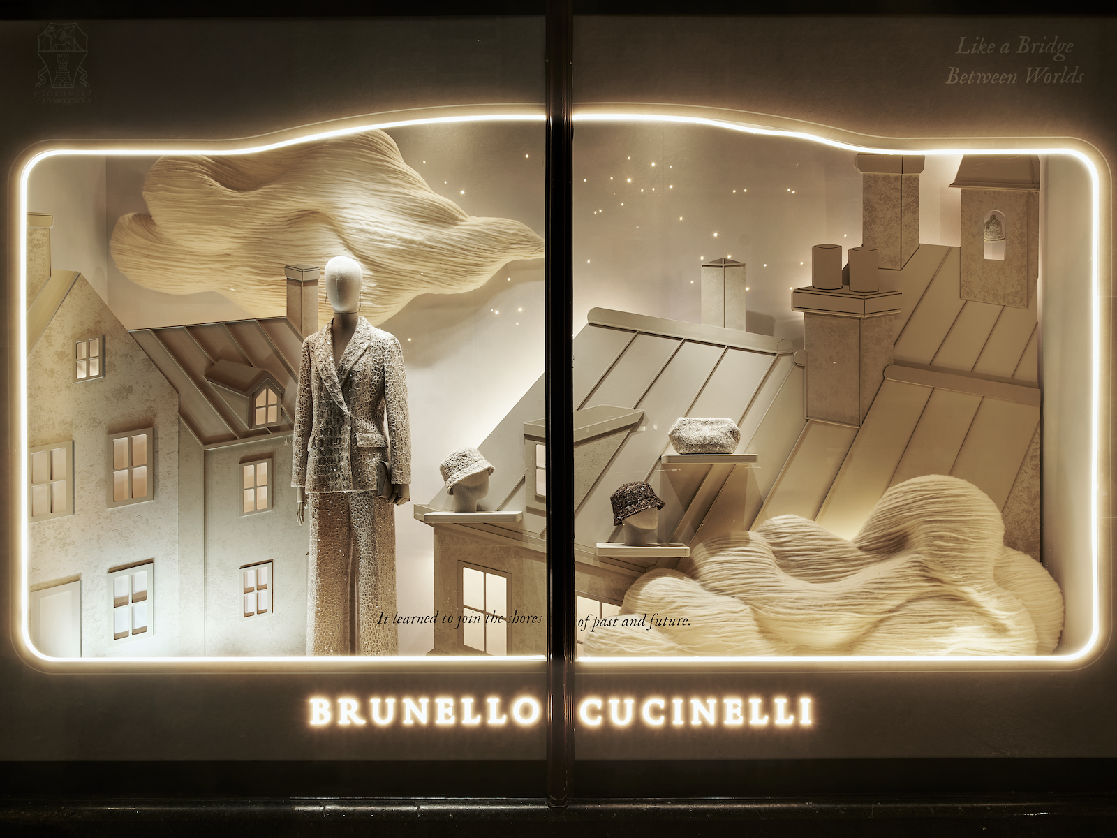 Inside Brunello Cucinelli's festive takeover of Harrods | Wallpaper*