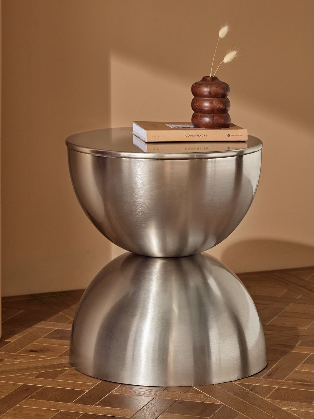 Habitat Zelda Side Table - Silver